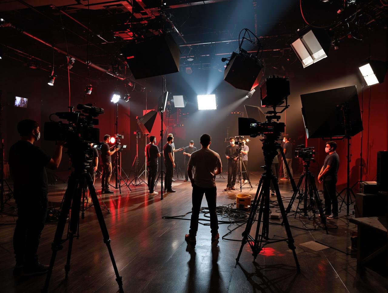 5g影院制作现场